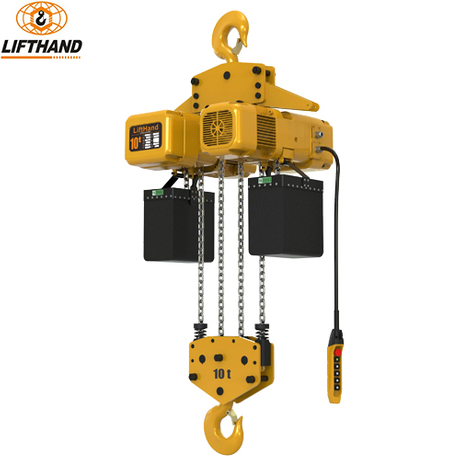 10 Ton Electric Chain Hoist with Electric Trolley
