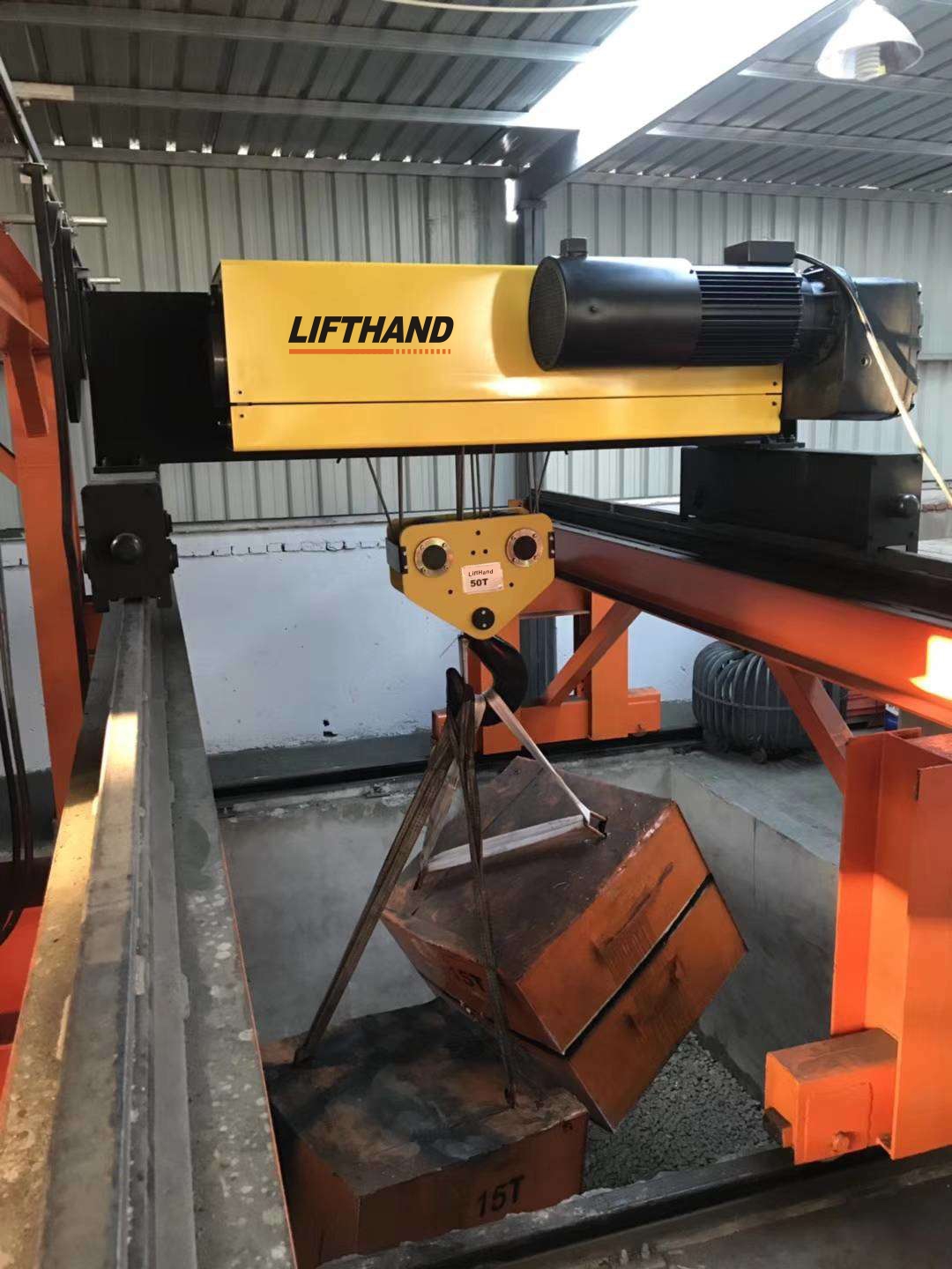 LIFTHAND DOUBLE GIRDER HOIST